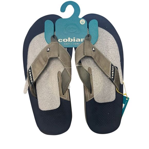 NWT Men's Brown/Blue Corbian A.R.V. II Sandal #ARV19-400-10 Size 10 - Picture 1 of 5